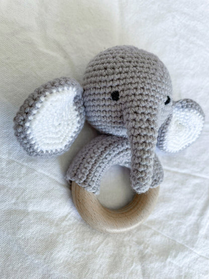 Evie the Elephant - Rattle