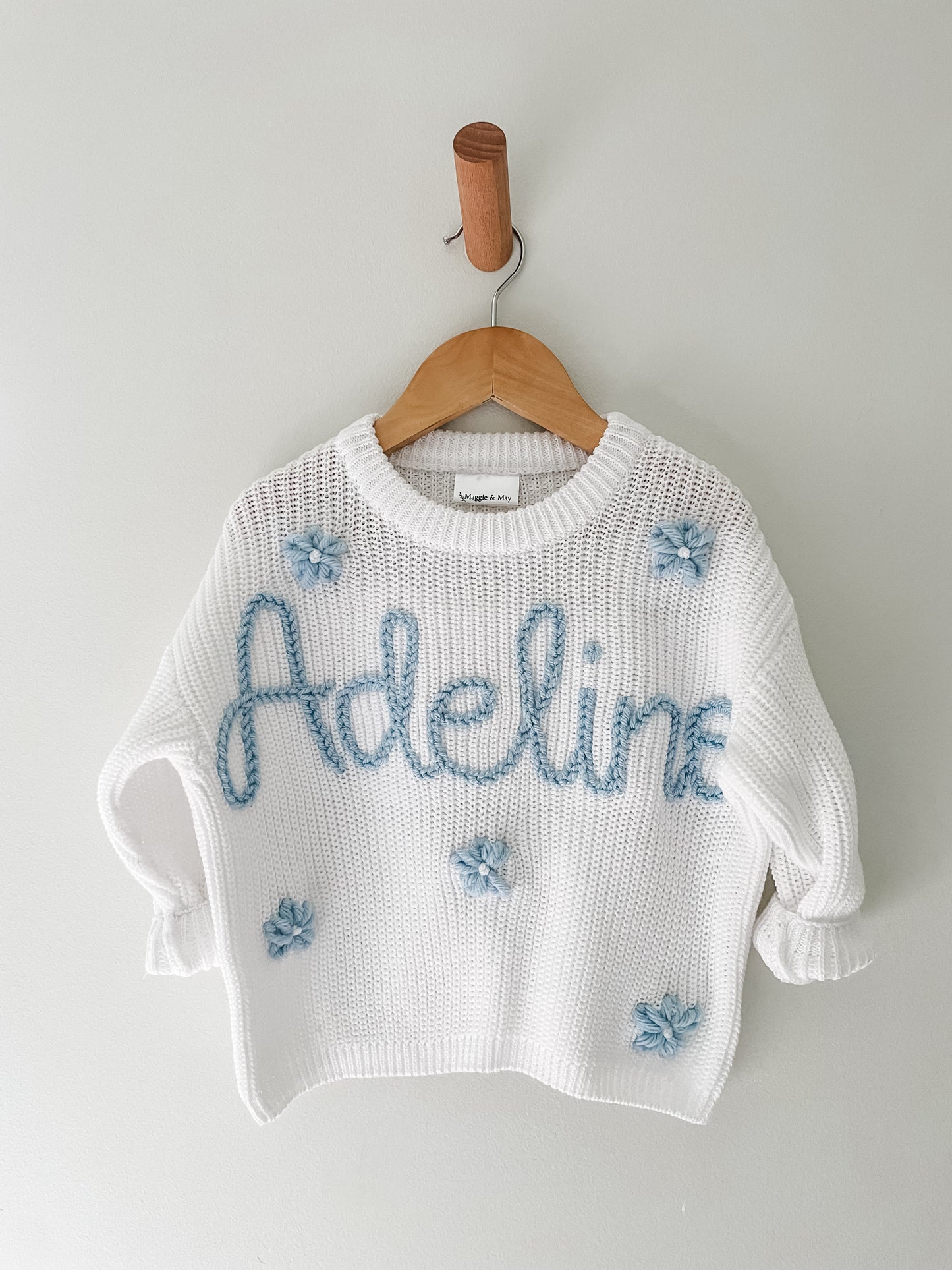 Personalised Jumper- Thin Yarn