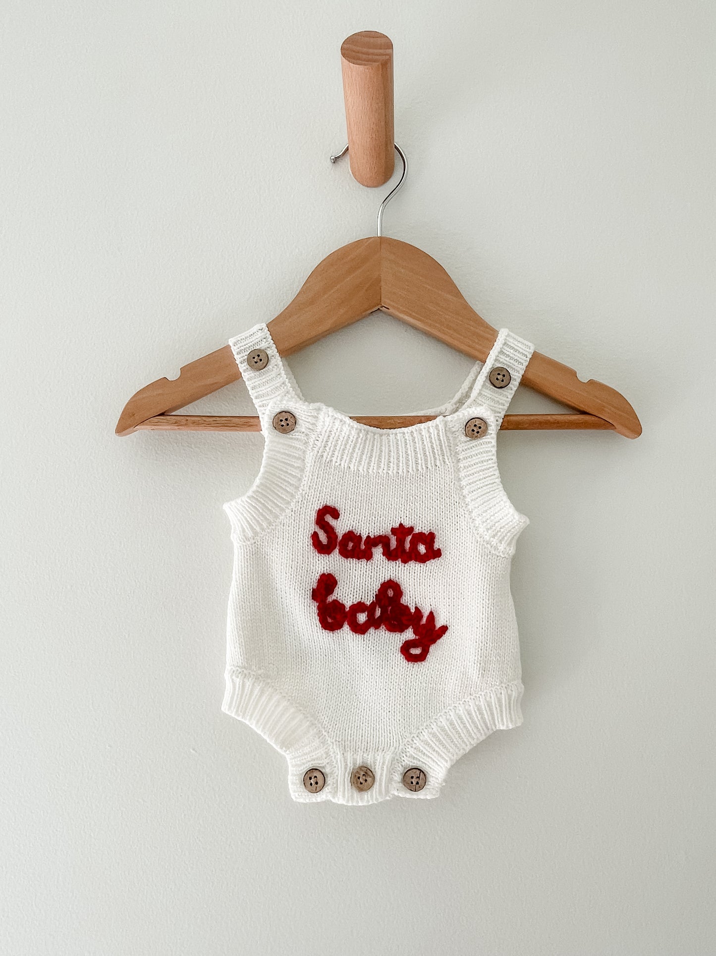 Christmas Summer Knit Romper